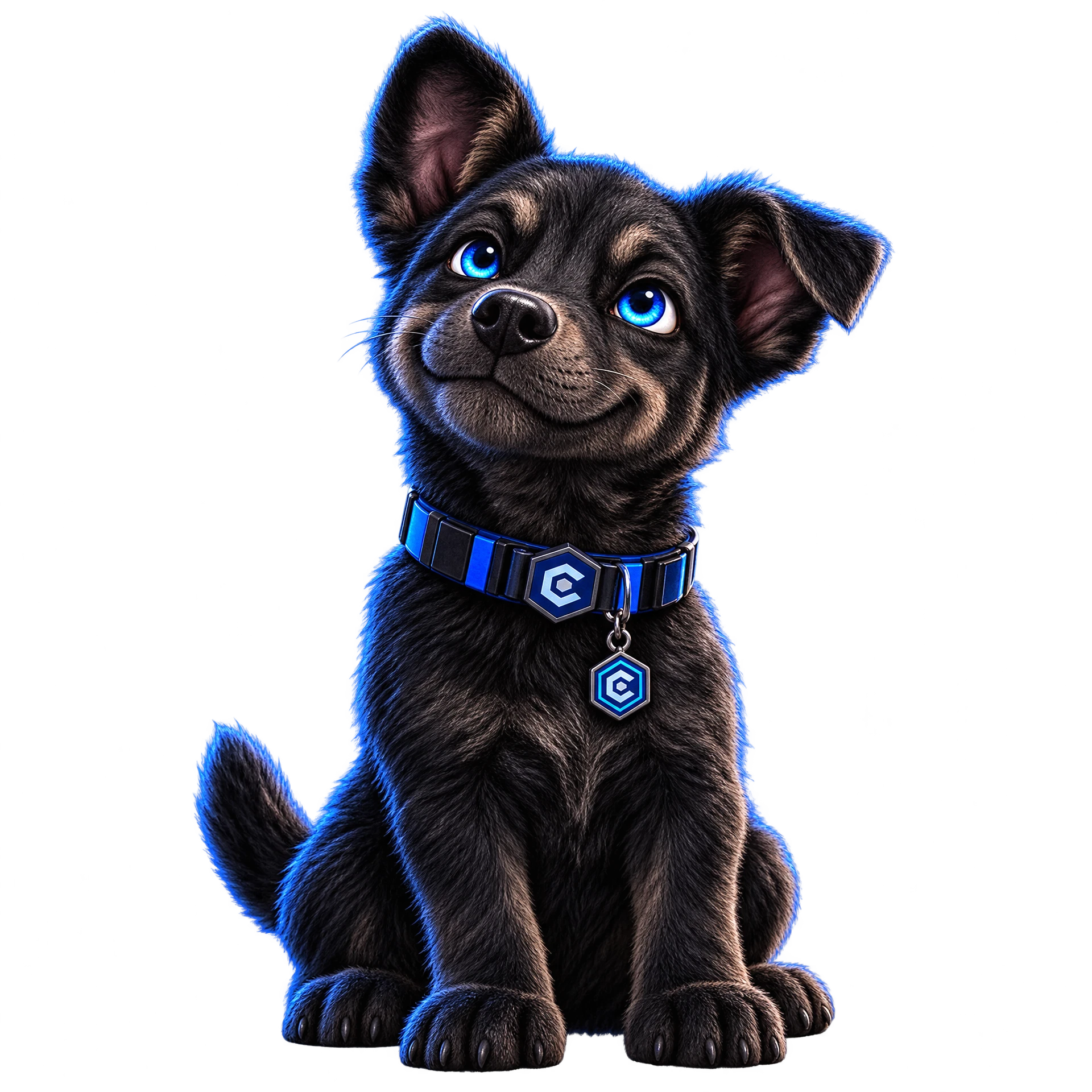 A CronosDog pack scout inviting visitors to join the pack